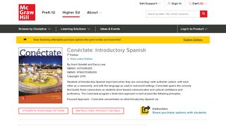 
                            9. Conéctate: Introductory Spanish - McGraw-Hill Education