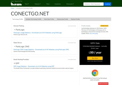 
                            9. conectgo.net Technology Profile - BuiltWith