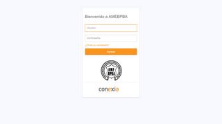 
                            3. Conexia login - AMEBPBA