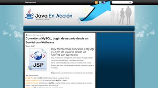 
                            13. Conexión a MySQL, Login de usuario desde un ... - Java en acción