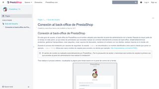 
                            4. Conexión al back-office de PrestaShop - PrestaShop 1.6 - PrestaShop ...