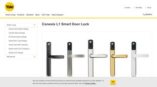 
                            7. Conexis L1 Smart Door Lock - Yale