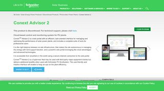 
                            13. Conext Advisor 2 | Schneider Electric Solar