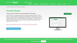 
                            6. Conext Viewer | Schneider Electric Solar