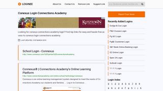 
                            6. Conexus Login Connections Academy