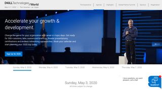 
                            10. Conference Agenda | Dell Technologies World 2019 | Las Vegas, April ...