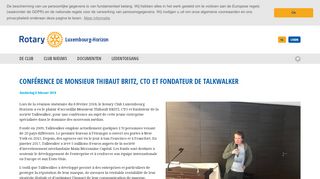 
                            8. Conférence de Monsieur Thibaut BRITZ, CTO et fondateur de Talkwalker