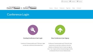 
                            11. Conference Login : Adventist Church & School Connect