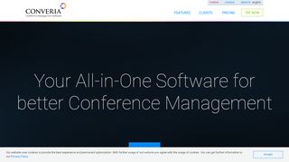 
                            2. Conference Management Software Converia - Converia