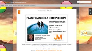 
                            6. Conferencias Virtuales | JM Bolivia