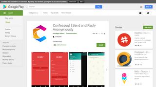 
                            3. Confessout | Send and Reply Anonymously - Apps on Google Play