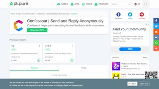 
                            7. Confessout | Send and Reply Anonymously update version history for ...