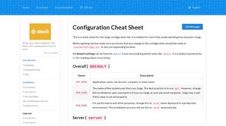 
                            4. Config Cheat Sheet - Gogs
