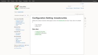 
                            5. config:breadcrumbs [DokuWiki]