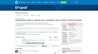 
                            11. Configurable captcha_reponse error message in favor of other ...