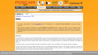 
                            4. Configuración de cámaras IP: DDNS - Foscam