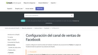 
                            10. Configuración del canal de ventas de Facebook · Centro de ayuda de ...