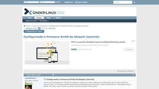 
                            8. Configurando o firmware AirOS da Ubiquiti (tutorial) - Under Linux