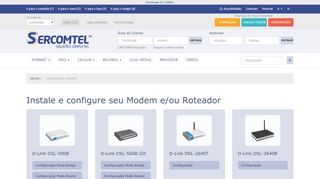 
                            13. Configurar Modem - Sercomtel