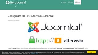 
                            12. Configurare HTTPS Altervista e Joomla!