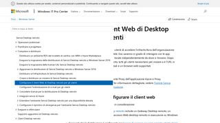 
                            2. Configurare il client Web di Desktop remoto per gli utenti | Microsoft ...