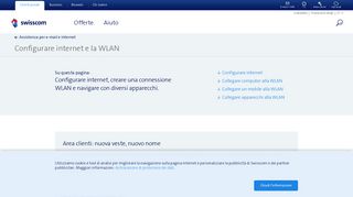 
                            12. Configurare la WLAN e connettersi a internet – Aiuto | Swisscom