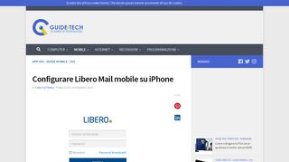 
                            7. Configurare Libero Mail mobile su iPhone - Guideitech