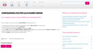 
                            1. Configurarea router-ului Huawei HG655b