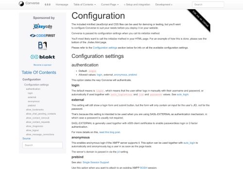 
                            1. Configuration — Converse 4.1.2 documentation - Converse.js