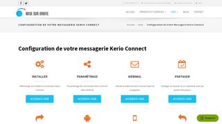 
                            5. Configuration de votre messagerie Kerio Connect - Mise Sur Orbite