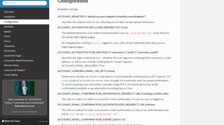 
                            2. Configuration — django-allauth 0.32.0 documentation