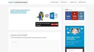 
                            5. Configure a Hostgator email account with Microsoft Outlook - Learn ...