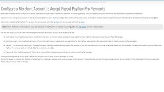 
                            10. Configure a Merchant Account to Accept Paypal Payflow Pro Payments