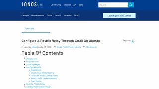 
                            10. Configure a Postfix Relay through Gmail on Ubuntu | ProfitBricks ...