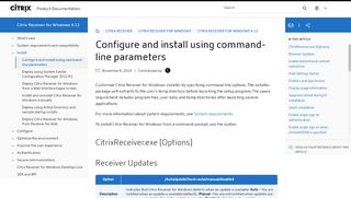 
                            3. Configure and install using command-line parameters