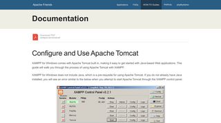 
                            5. Configure and Use Apache Tomcat - XAMPP