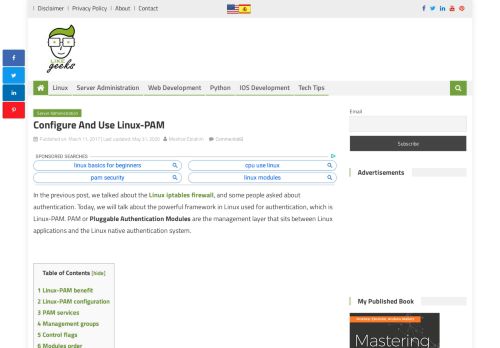 
                            8. Configure and Use Linux-PAM - Like Geeks