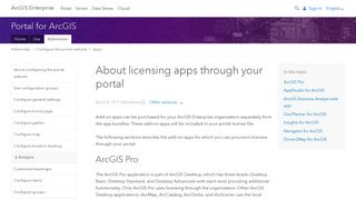 
                            8. Configure AppStudio for ArcGIS licenses—Portal for ArcGIS (10.6 ...