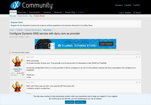 
                            13. Configure Dynamic DNS service with dynu.com as provider | FreeNAS ...