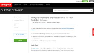 
                            12. Configure email clients and mobile devices for email hosted on ...
