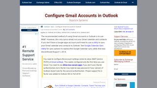 
                            10. Configure Gmail Accounts in Outlook - Slipstick Systems
