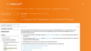 
                            12. Configure MFA Between Duo and the Firewall - Palo Alto Networks