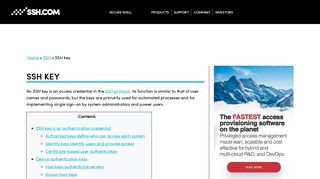
                            5. Configure SSH key based secure authentication | SSH.COM