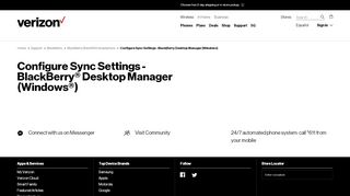 
                            12. Configure Sync Settings - BlackBerry Desktop Manager  ...