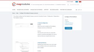 
                            7. Configure The Feedback Company connector | Magmodules.nl