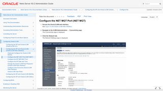 
                            13. Configure the NET MGT Port (NET MGT) - Netra Server X5-2 ...