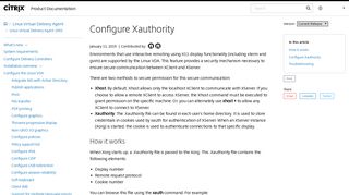 
                            7. Configure Xauthority - Citrix Product Documentation