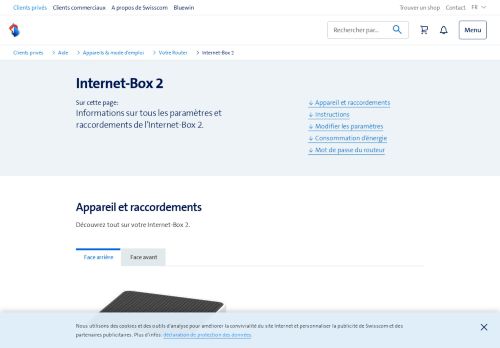 
                            4. Configurer l'Internet-Box 2 – Aide | Swisscom