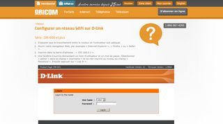 
                            9. Configurer un réseau WiFi sur D-Link - Oricom.ca