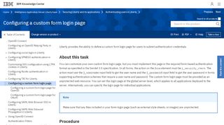 
                            12. Configuring a custom form login page - IBM